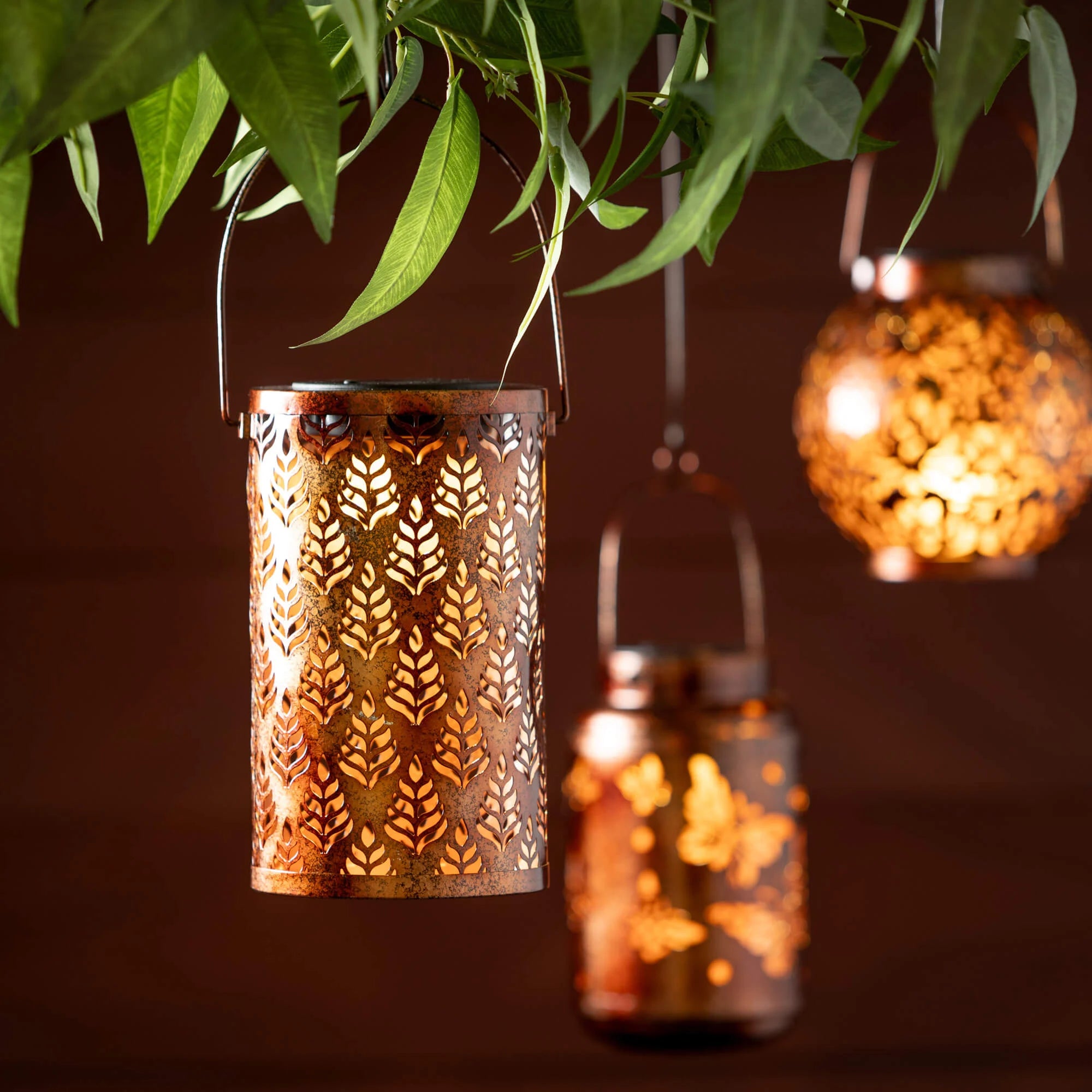 Copper Solar Lantern