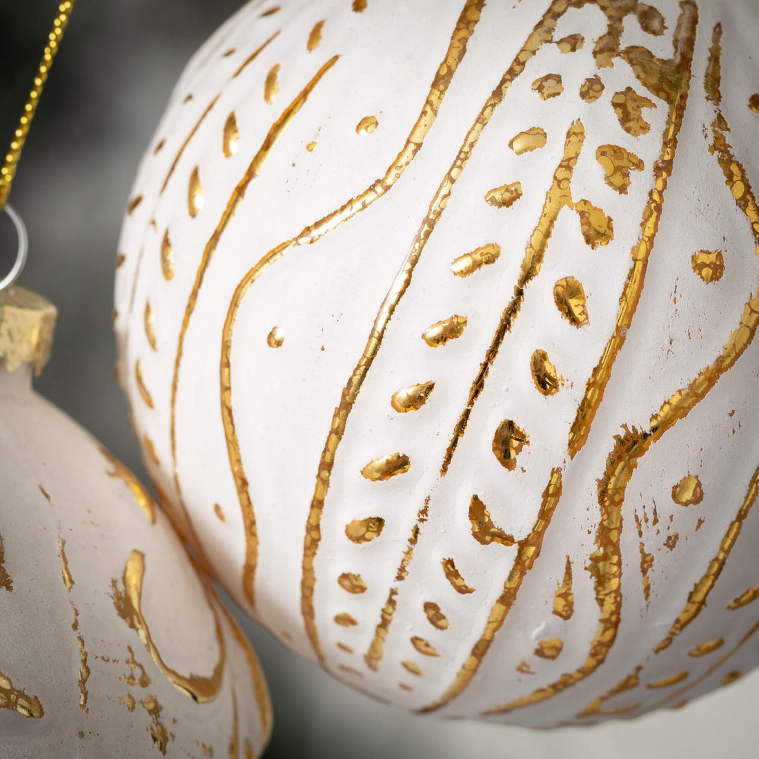 Embossed Ball Ornament