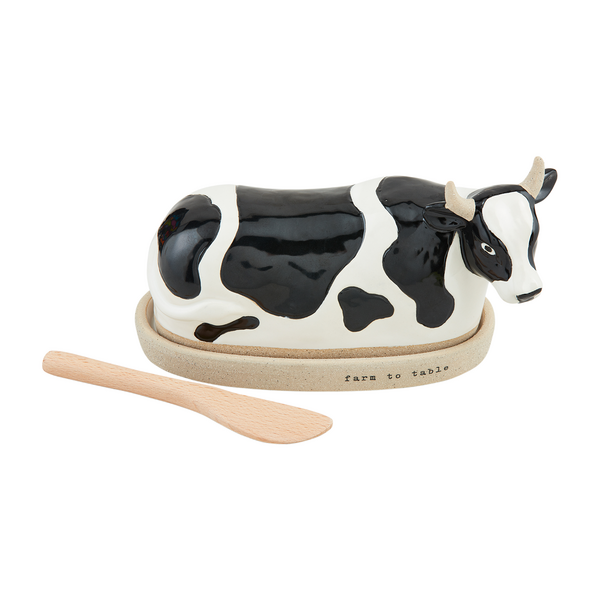 Butter Dish - Cow