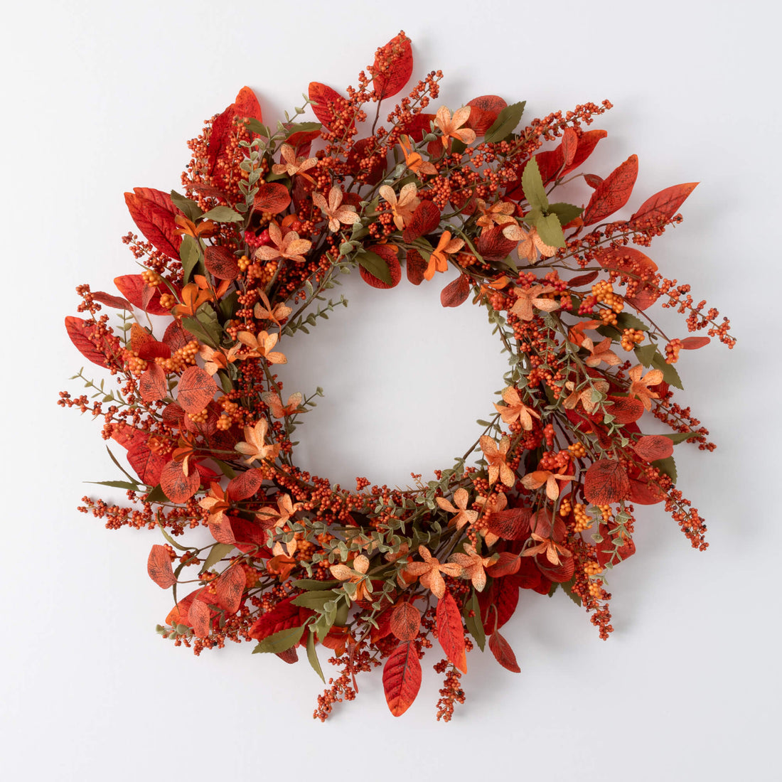 Mixed Fall Wreath