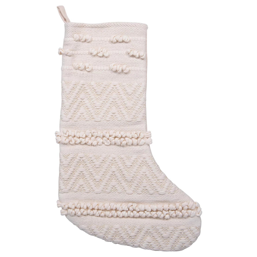 Woven Christmas Stocking