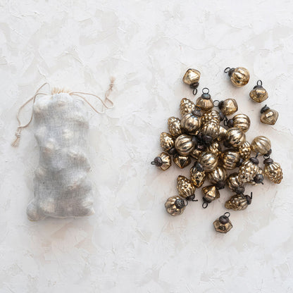 Gold Ornament Set