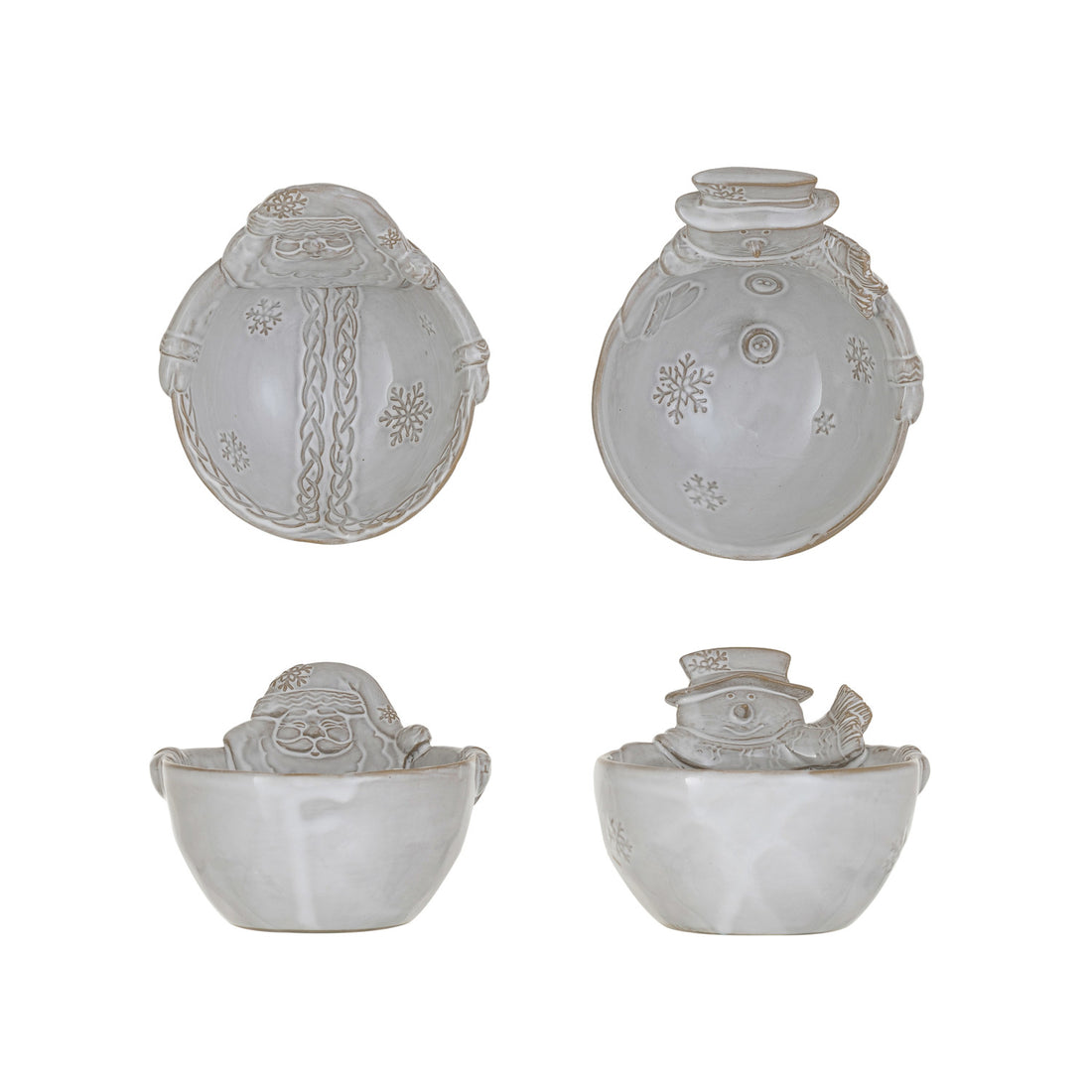 Santa/Snowman Bowl