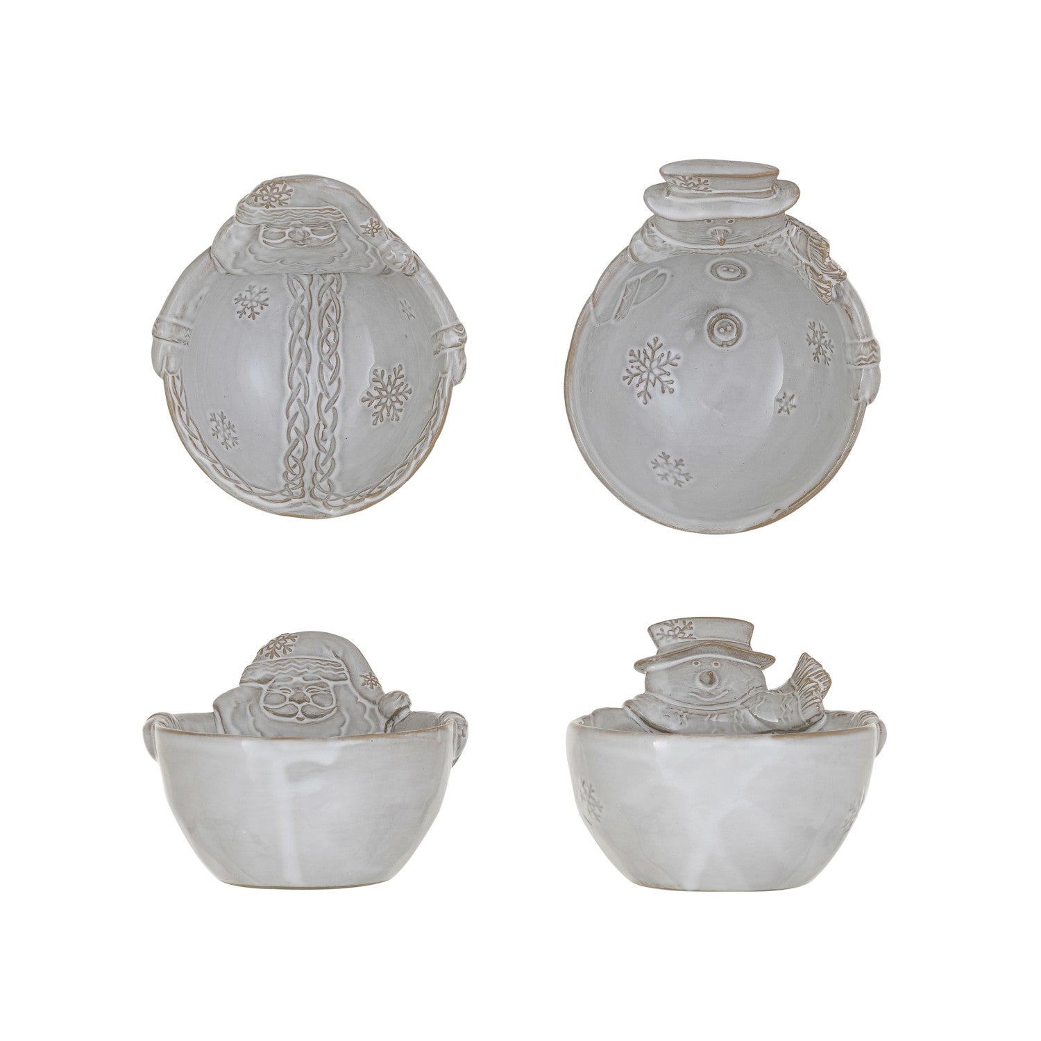 Santa/Snowman Bowl
