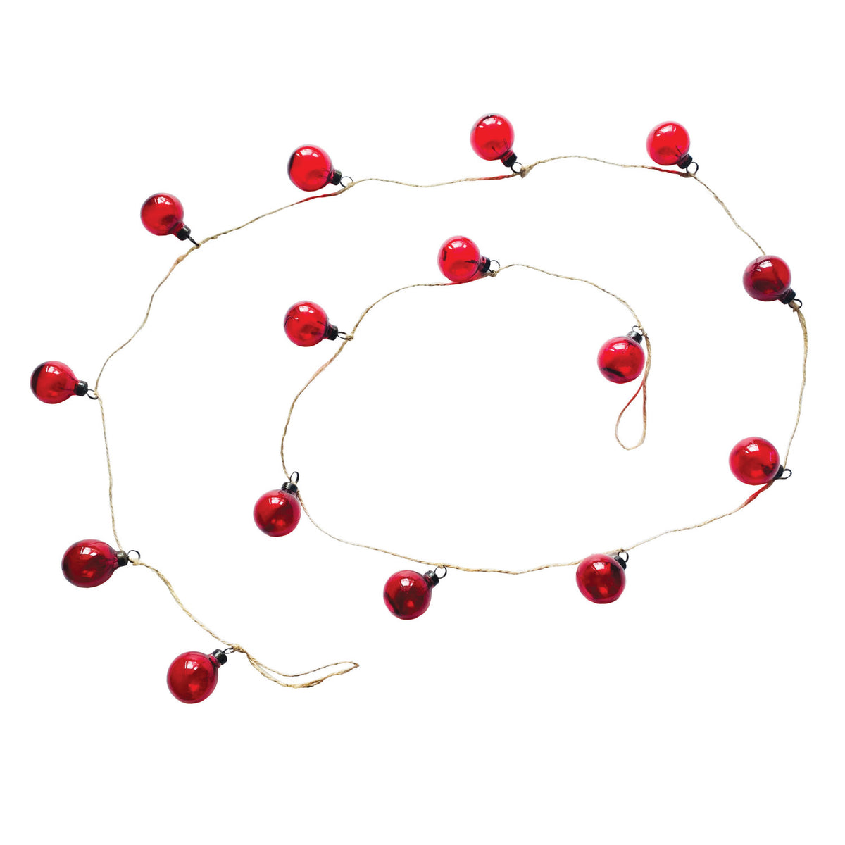 Glass Ball Garland