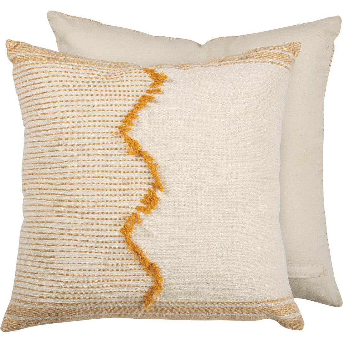 Saffron Zig Pillow