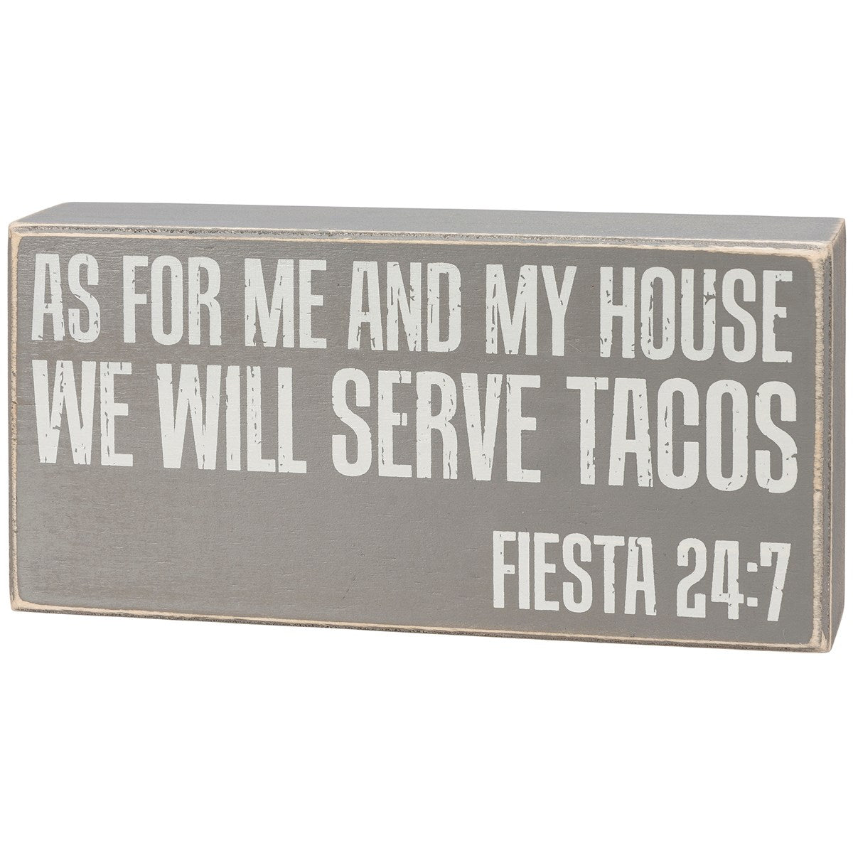 Serve Tacos Sign