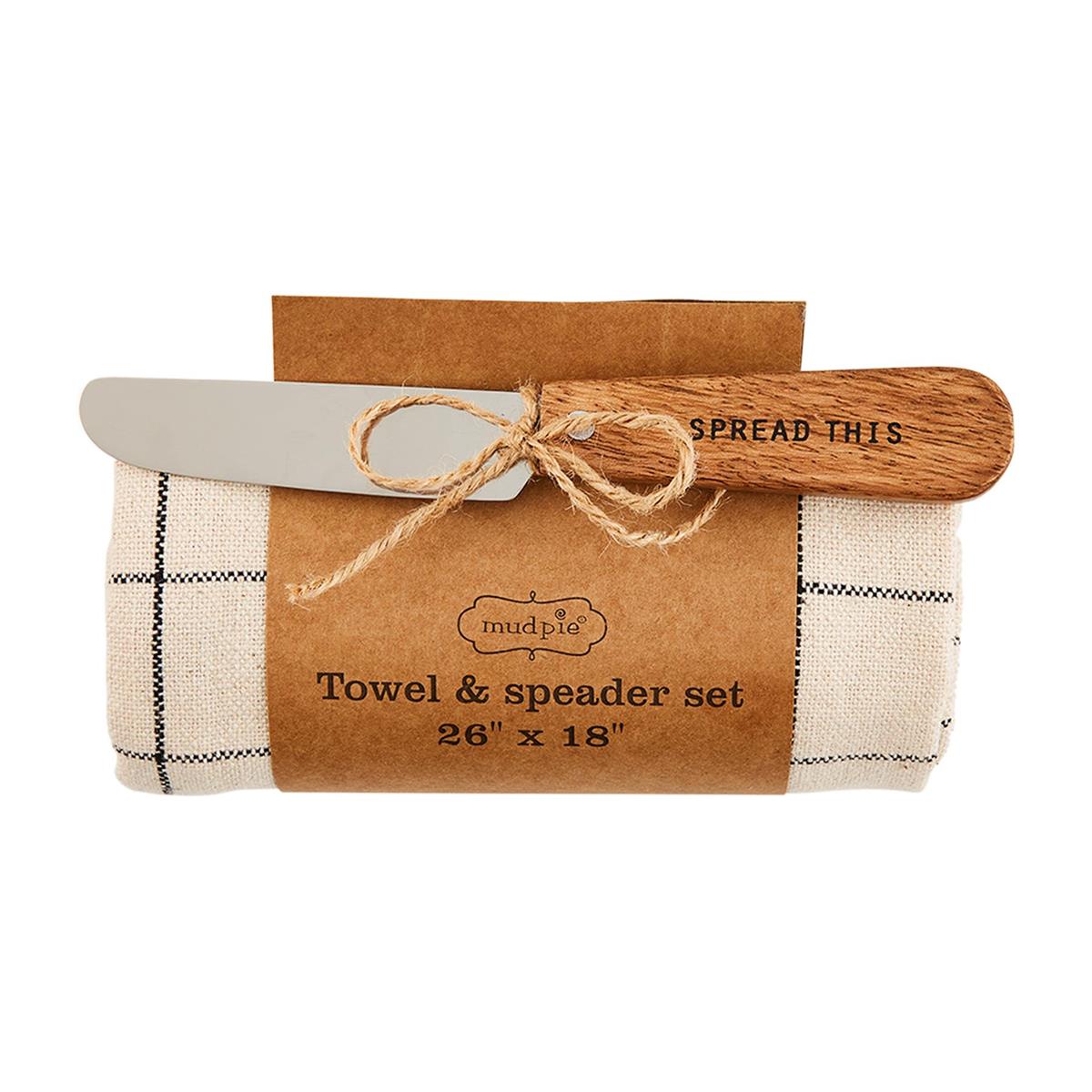 Towel &amp; Spreader Set