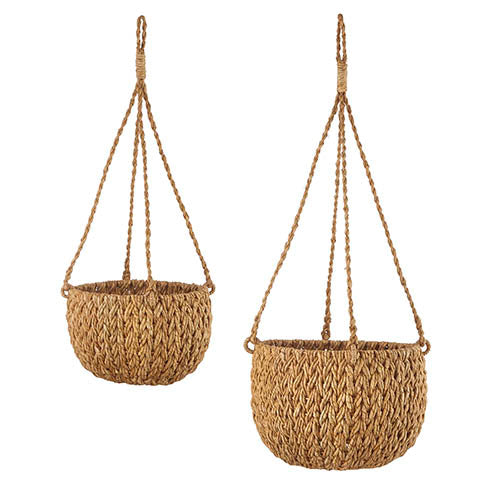 Woven Hanging Planter