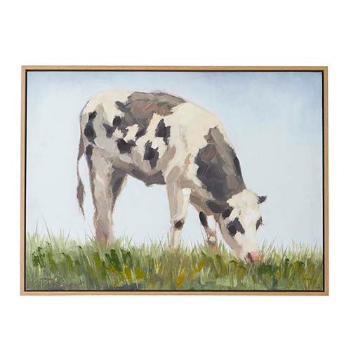 Grazing Cow Wall Art