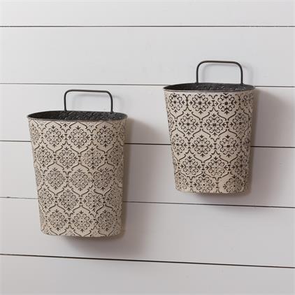 Embossed Wall Planter