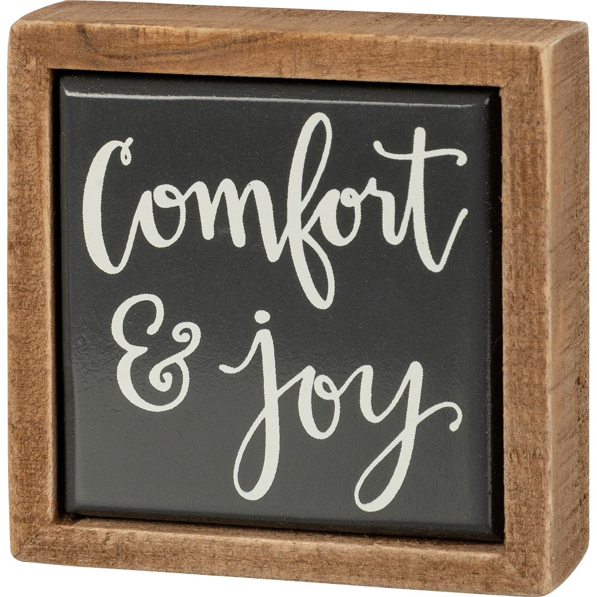 Box Sign Mini - Comfort &amp; Joy