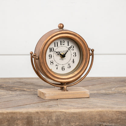 Wooden Nautical Clock