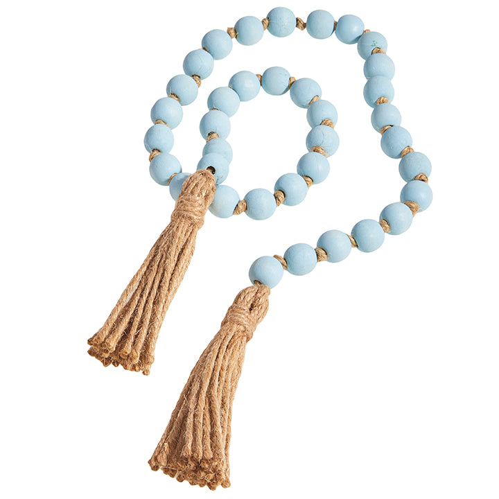 Blue Garland w/ Tassels