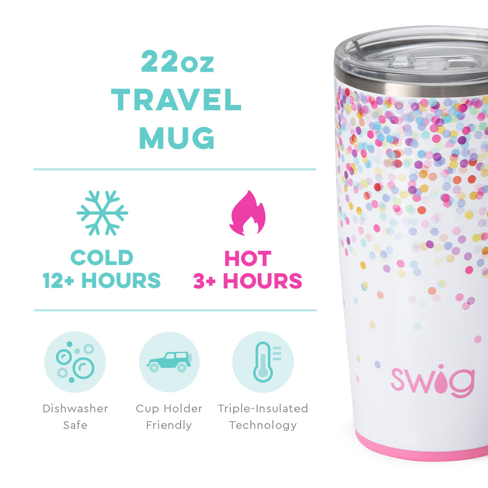 Confetti Travel Mug