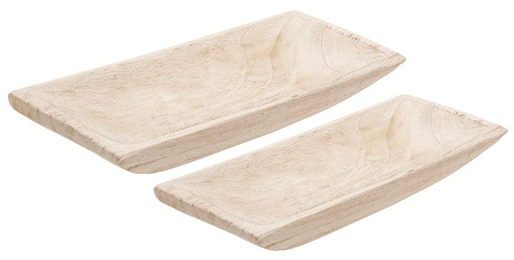 Washed Rectangular Tray