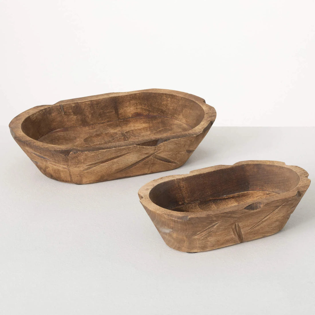 Wooden Dough Bowl