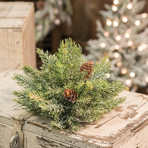 Frosted Spruce Half Sphere