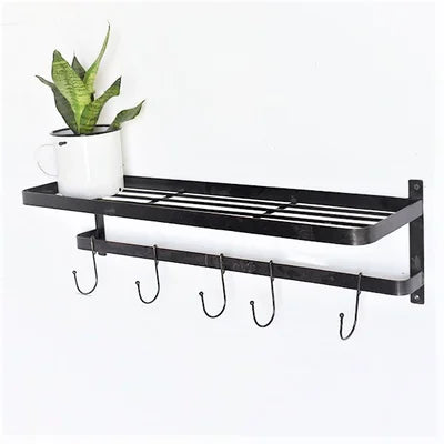 Shelf w/ Hooks