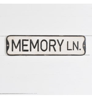 Memory Lane Sign