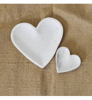 Marble Heart Dish