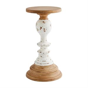 Wooden Rustic Candlestick