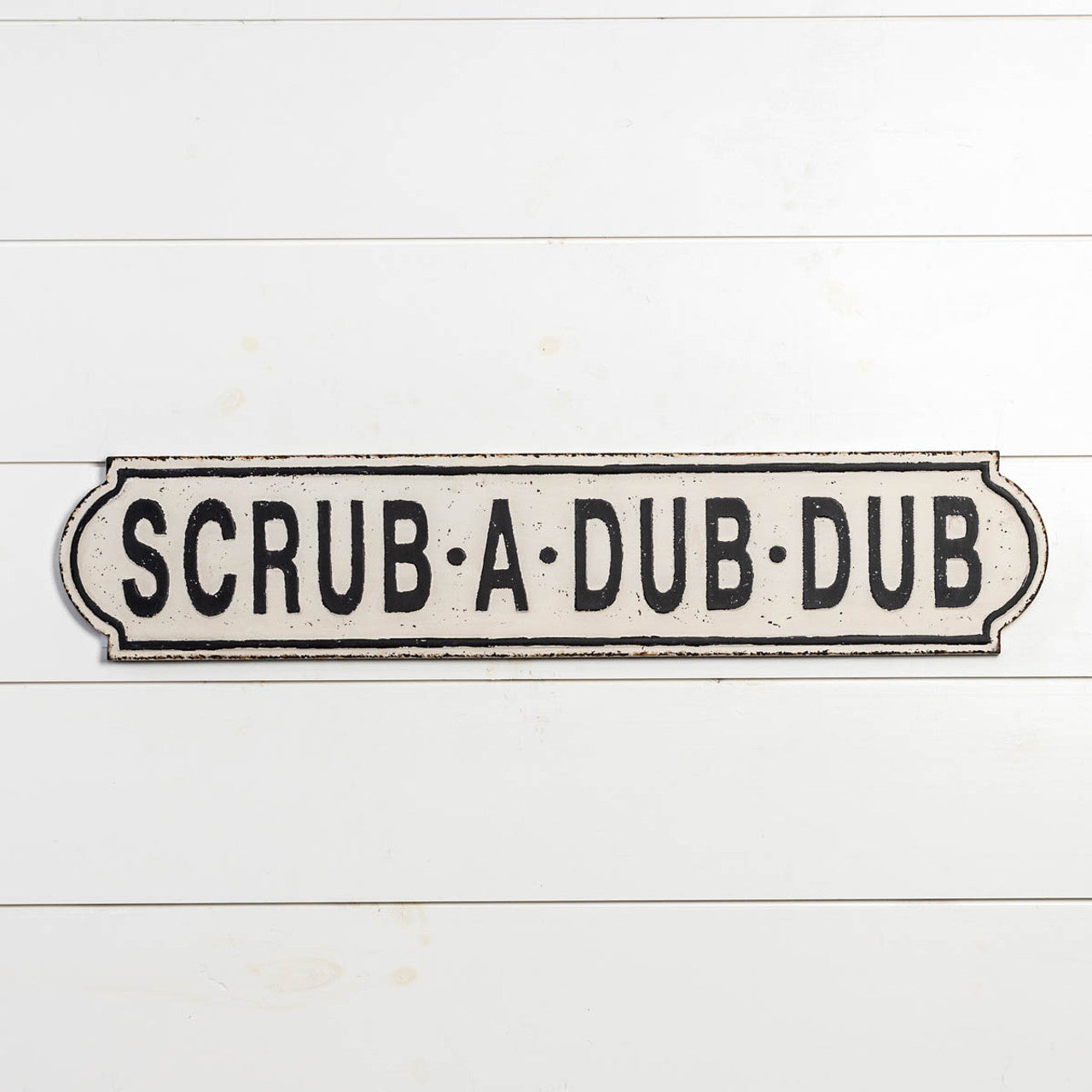 Scrub-a-dub Sign
