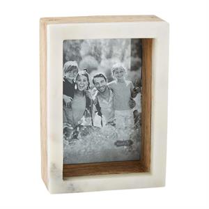 White Marble Frame